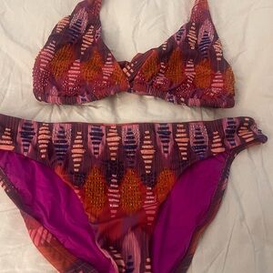 Vibrant Multicolor Bikini Set